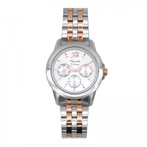 Alexandre Christie AC 2831 Silver Rosegold BFBTRSL
